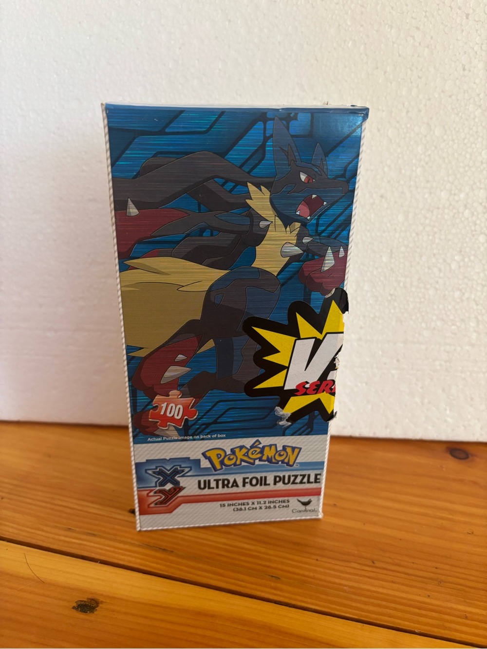 Pokémon XY Lucario Ultra Foil Puzzle 100pc Sealed